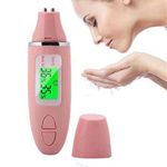 Skin Moisture Analyzer, Portable Digital LCD Display Skin Sensor Tester Facial Moisture Meter Skin Care Water Oil Tester Detector for Beauty Salon Spa Home Travelling Gift Girls Women