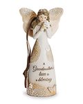 Pavilion Gift Company 19111 Grandmother Angel Figurine with Ribbon for Hanging, 4-1/2"