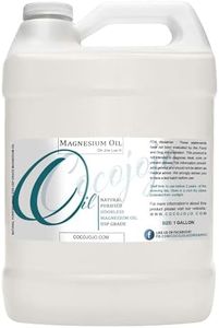Dr Joe Lab Pure Magnesium Oil - Natural, USP Grade, Quick Absorbing, Non-GMO, Vegan - 128 oz - Gallon Refill - for Body, Skin, Arms, Legs, Back, Muscle, Massage Deep Tissue by COCOJOJO