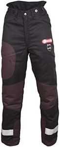 Oregon Yukon + Type A Class 1 (20 m/s) Chainsaw Protective trousers for Sawing, Black, Size L (EU 50-52)