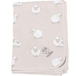 Woolino Toddler Blanket, Merino Wool, 4 Season Dream Blanket, 52.5” x 40”, Sheep