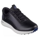 Skechers Men's Max 2 Arch Fit Waterproof Spikeless Golf Shoe, Black/Grey, 8 UK Wide