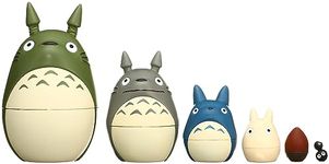 Ensky - My Neighbor Totoro - Totoro Nesting Dolls, Studio Ghibli via Bandai Official Merchandise