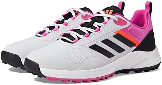 adidas Zoysia Golf Shoes Dash Grey/Core Black/Lucid Fuchsia 6 B (M)