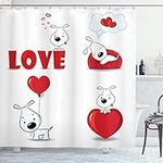 Love Decor Shower Curtain Set, Set 