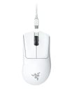 Razer DeathAdder V3 Pro Wireless Gaming Mouse- White : Ultra Lightweight - Focus Pro 30K Optical Sensor - Optical Switches Gen-3 - HyperSpeed Wireless - 5 Programmable Buttons - RZ01-04630200-R3A1