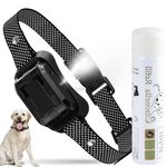 Citronella Bark Collar [1* Citronella Refill] Citronella Dog Collar, Level 3 Sensitivity Adjustable Citronella Dog Bark Collar, Safer Anti Barking Control Spray Collar for L/M/S Dogs(Black)