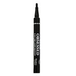 Palladio 2 in 1 Eye Liner Marker, Water Resistant Paddle Tip Liner, Bold Black Eyeliner Marker Pen, Thick or Thin Line, Quick Drying, 14 Hour All Day Wear, Flawless Finish, Black