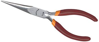 Taparia 1408 Long Needle Nose Mini Plier (Silver,Brown)