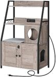 HOOBRO Litter Box Enclosure with 2 