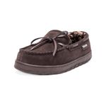 MUK LUKS Men's Paul Slipper, Chocolate, Numeric_11