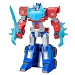 Transformers Toys Bumblebee Cyberverse Adventures Dinobots Unite Roll N’ Change Optimus Prime Action Figure, 6 and Up, 25-cm, F27315X1