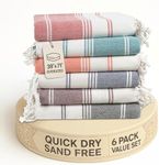 LANE LINEN 6-Pack Oversized Pre-Was