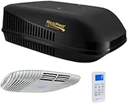 RecPro RV Air Conditioner 15K Non-Ducted | Quiet AC | 110-120V | Heater and Cooling | Easy Install | All-in-One Unit | For Camper, Travel Trailer, Fifth Wheel, Food Trucks, Motor Home (Black)