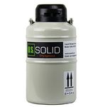 U.S. Solid® 3 L Liquid Nitrogen Container Cryogenic Tank LN2 Dewar Flask with Straps