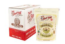 Bobs Red Mill 1986256 14 oz Gluten Free Tropical Muesli Cereal - Case of 4