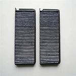 Cabin Filter AC Filter Compatible for MAHINDRA REXTON (SET OF 2PC) (CARBONATED)