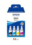 Epson EcoTank 664 Genuine Multipack Ink Bottles