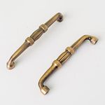 Cabinet Pulls | 4 inch Center to Center | Drawer Pull | 10 Pack |Drawer Handle | Cabinet Hardware | Bar Pulls |Antique Pulls | Cabinet Handles | 4" Hole Center | Cupboard Pulls |Antique Handles