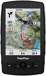 TwoNav Aventura 2 Plus, handheld GPS with 3.7-inch wide screen, buttons and joystick for mountaineering, mountaineering, trekking or hiking with maps included. Colour Turquoise Blue