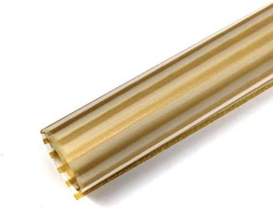 BBJ WRAPS Striped Flower Packaging Paper Waterproof Flower Wrapping Paper Floral Bouquet Gift Packaging Supplies 20 Counts (Gold)