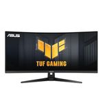 ASUS TUF Gaming 34” Ultra-Wide Curved Monitor (VG34VQ3B) – 21:9 QHD (3440x1440), 180Hz, 1ms, Extreme Low Motion Blur Sync, FreeSync Premium, Speaker, 90% DCI-P3, DisplayWidget Center, 3 yr Warranty