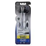 Oral-B Charcoal Sensitive Manual Adult Toothbrush - 3 Pieces (Extra Soft, Buy 2 Get 1)