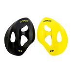 Finis 1.05.033.05 ISO Hand Paddles, Medium (Black/Yellow)