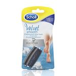 Scholl Velvet Smooth Diamond Pedicure Hard Skin Remover Refills - Extra Coarse, Pack of 2