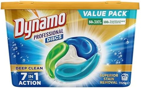Dynamo Professional 7-in-1 Laundry Detergent 45 Disc Capsules 1125 g