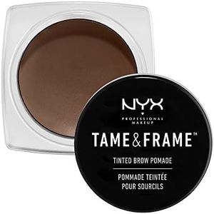 NYX PROFESSIONAL MAKEUP Tame & Frame Brow Pomade, Chocolate, 0.18 Ounce