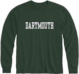 Barnesmith Dartmouth College Big Green Long Sleeve T-Shirt, Classic, Hunter Green, Small