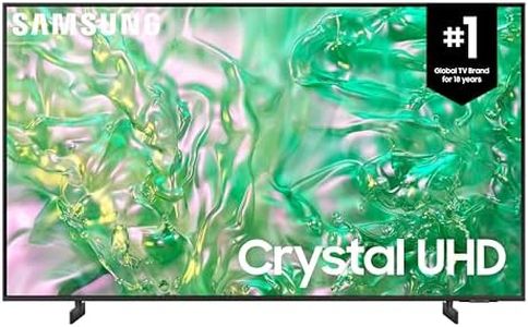 Samsung 85-Inch Class Crystal UHD DU8000 Series with Crystal Processor 4K, Q-Symphony, Air Slim Design, Gaming Hub, 120 Hz Refresh Rate, Smart TV - [UN85DU8000FXZC][Canada Version] (2024)
