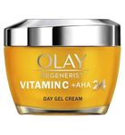 Olay Regenerist AHA 24 + Vitamin C Day Cream (50 g), Gel Cream, with Niacinamide, Women's Face Cream, Anti-Ageing, Care for All Skin Types for Women, Radiant and Even Skin