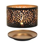 Aroma Silhouette Black Tree of Life Shade & Tray