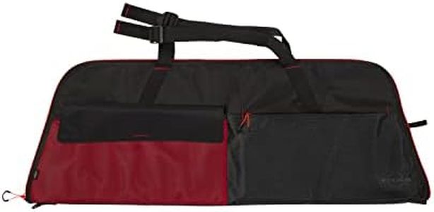 Allen Company Titan 40" Lockable Sequence Youth Compound Bow Case, Fits Genesis Bows, Black/Red,One Size,6084