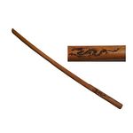 Martial Arts Deluxe Elite Adults Wooden Dragon Bokken - Red Oak Grade A - 40"