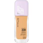 Maybelline New York Super Stay up to 30H Lumi-Matte Foundation, Medium-Full Coverage, Vegan Formula*, Amino Acids, Niacinamide, Vitamin E - Shade 128