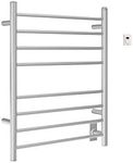 Ancona AN-5322T Prestige Dual 8-Bar Towel Warmer with Timer, Medium, Stainless Steel