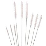 Brando Moon Drinking Straw Cleaner Brush Kit - 3 Small 3 Medium 3 Large Pipe Cleaners, Straw Cleaning Brush for Tumbler, Tube and Bottles