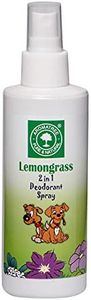 Aromatree 2 in 1 Pet Deodorant Spray |Aromatherapy Based Puppy Deodorizer | Pet Freshener Spray| Anti-Microbial, Safe & Non-Toxic Pet Perfume for All Dog & Cat Breeds 200 ml (Lemon Grass Fragrance)