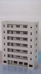 Outland Models Railway Modern Building Dormitory/School Grey N Scale 1:160