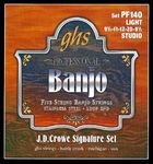 GHS Strings PF140 J.D. Crowe Signature Series (Studio), 5-String Stainless Steel Banjo Strings (.009 1/2-.020)