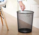 SUKHAD Metal Mesh Dust Bin Garbage Waste Can, 235 X 265 X 190 MM, Multi Color