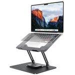 Laptop Stand for Desk Adjustable Rotatable