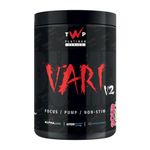 TWP Nutrition Platinum Series VARI V2, Non Stim Focus and Pump Pre Workout, 580g and 20 Servings, 4 Great Flavours (Sour Apple)