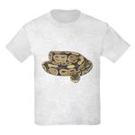 CafePress - Ball Python Photo Kids Light T-Shirt - Youth Kids Cotton T-shirt