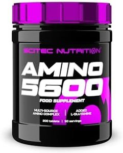 Scitec Nutrition Amino 5600 Comprimés, Acides Aminés Essentiels & BCAA avec L-Glutamine, Favorise la Récupération et la Croissance Musculaire, Formule Protéine de Lactosérum & Caséinate, 200 Comprimés