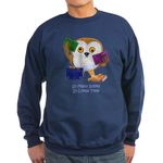 CafePress So Many Books So Little Time Sweatshirt Classic Crew Neck Sweatshirt Navy