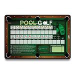 Pool Golf Game Scoreboard for The Billiard Room